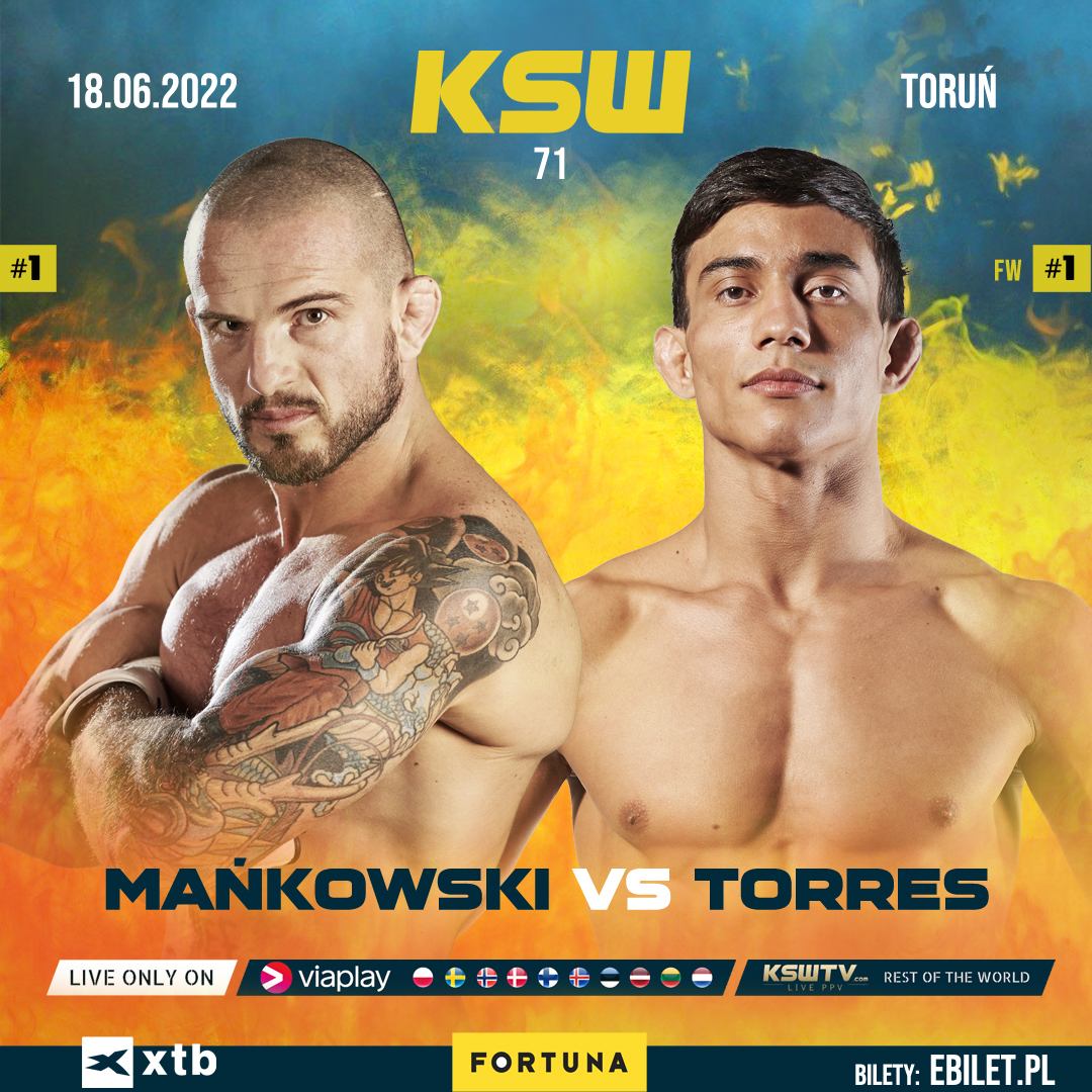 borys mankowski vs torres, ksw71